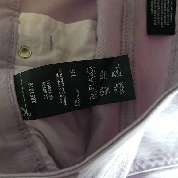 2/$15 Buffalo Women's High Rise Soft Stretch Ankle Skinny Jeans NWT - Picture 8 of 10